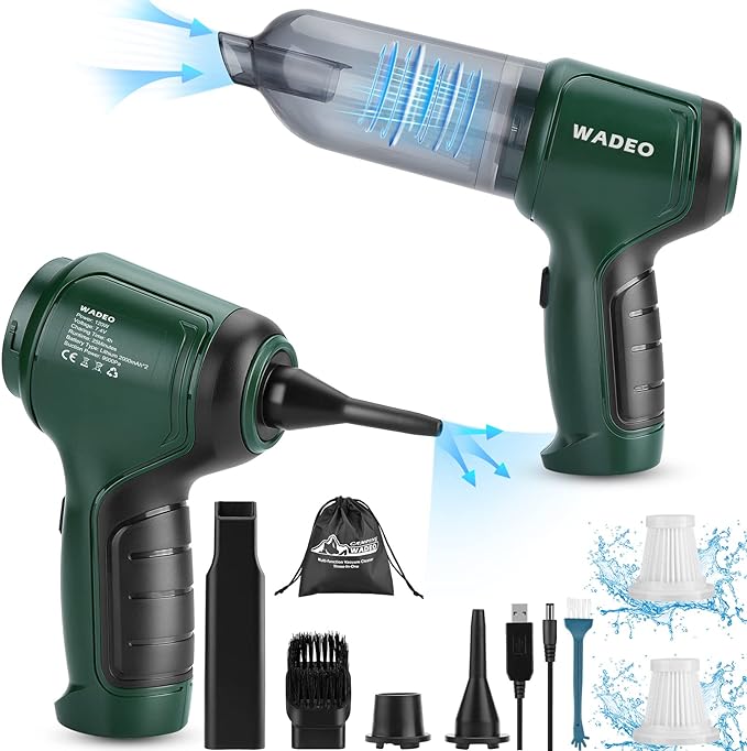 MaxClean ECO™ 3 en 1 - El primer aspirador portátil que te permite llegar a todos los rincones. (Una grande no cabría).