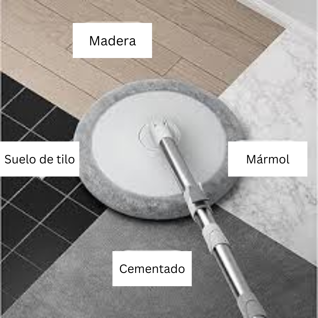 VIDAMOP™ - La primera mopa con un cubo que separa el agua sucia del agua limpia. (Limpia tu casa con un solo cubo de agua y gana más tiempo con tu familia)