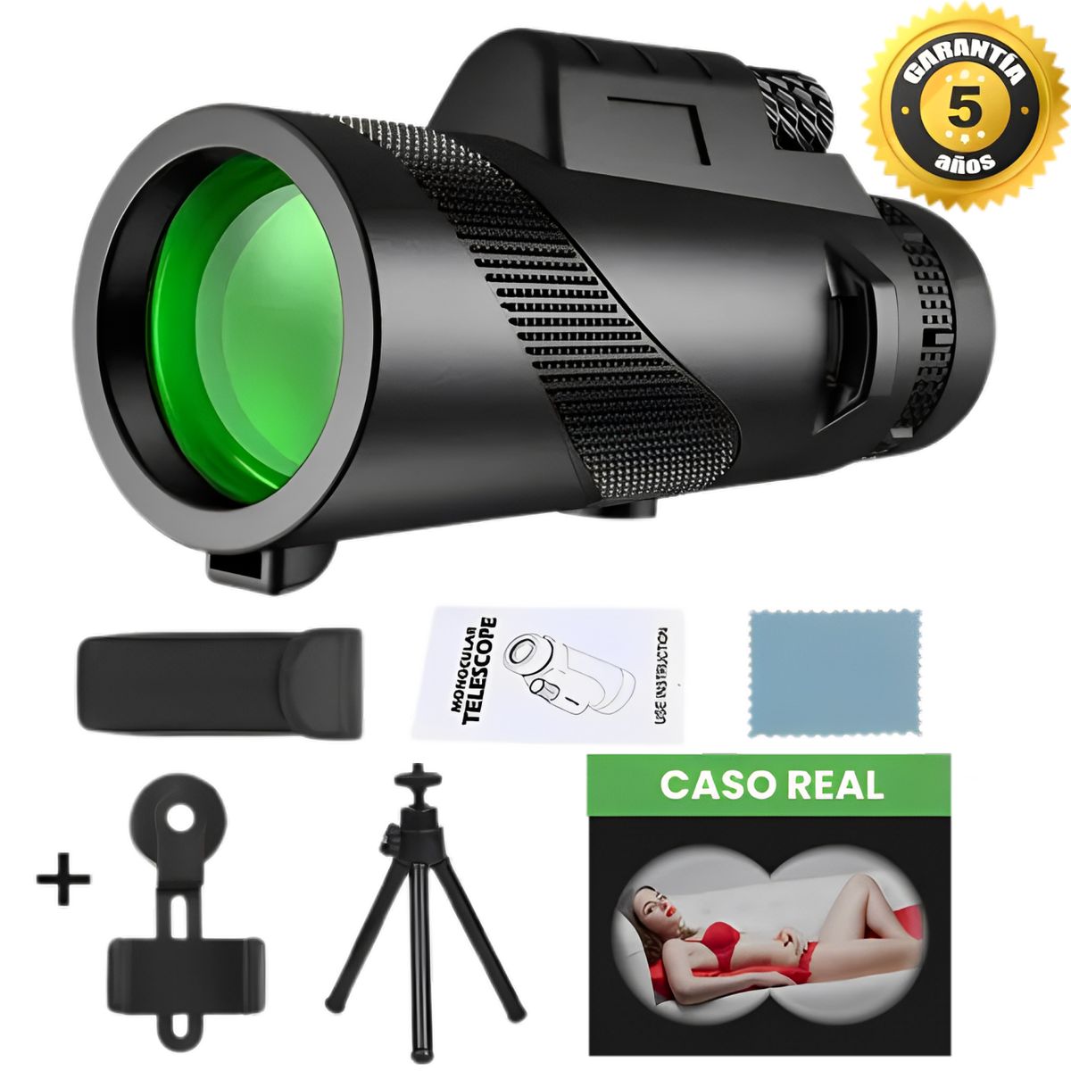 FALCON™ - El primer telescopio con tecnología militar HD que puedes adaptar a tu móvil. (Úsalo de forma adecuada ya que podrías pillar a tu vecina sin nada).