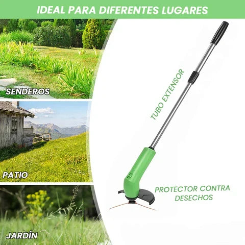 ZIPTRIM™ - El primer cortacésped sin cables que deja tu jardín como una obra de arte