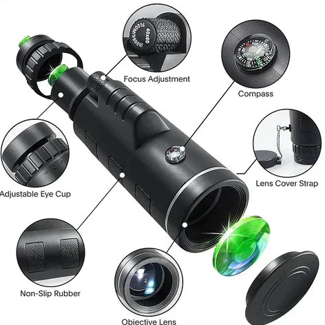 FALCON™ - El primer telescopio con tecnología militar HD que puedes adaptar a tu móvil. (Úsalo de forma adecuada ya que podrías pillar a tu vecina sin nada).