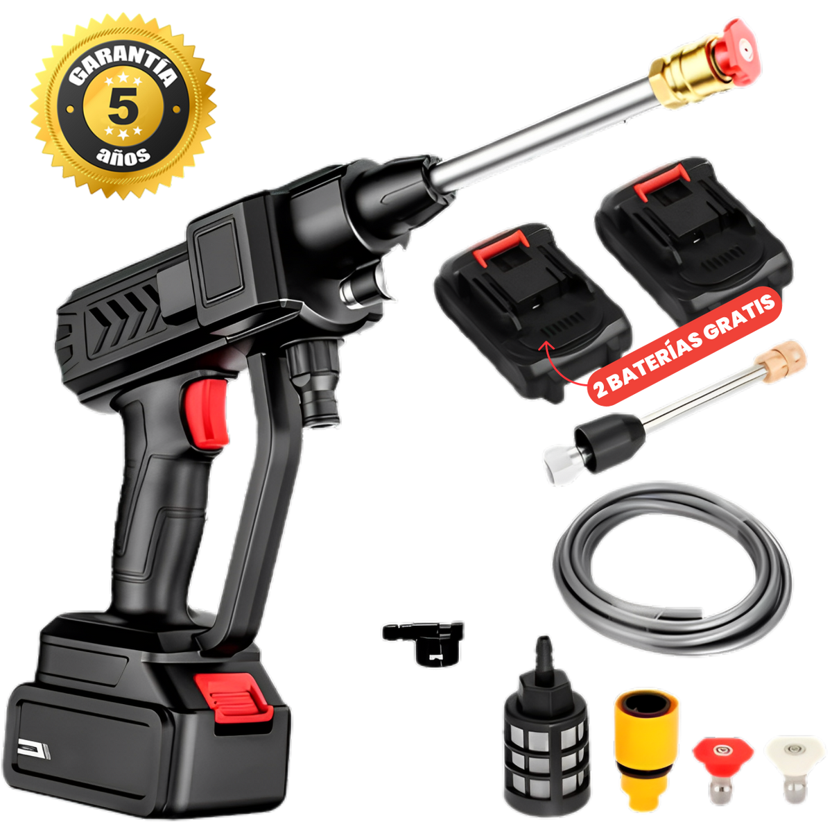 Hidrolavadora WaterJET PRO™  (Hoy 2 baterías GRATIS)