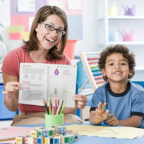 SANMAGIC™ - Los 4 libros que evita que tu hijo acabe suspendiendo. (Gracias a los cuadernos Montessori)